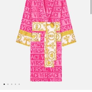 I ♡ BAROQUE BATHROBE VERSACE ROBE